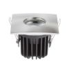 WATERBOY SQ   matt nikkel 230V LED 10W 40° IP65  3000K