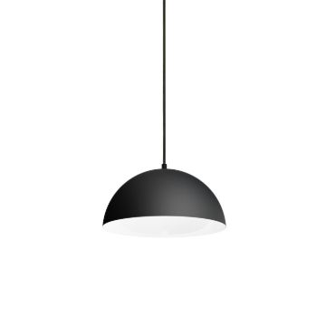 MONROE 30 függő lámpa matt fekete/fehér  230V LED E27 11W