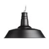 GOLDIE 46 függő lámpa fekete/fehér 230V LED E27 30W