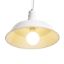 GOLDIE 36 függő lámpa fehér/fehér  230V LED E27 30W