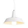 GOLDIE 36 függő lámpa fehér/fehér  230V LED E27 30W
