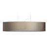 CASUAL 120/25 lámpabúra  Monaco galamb szürke/ezüst PVC  max. 23W