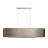 CASUAL 120/25 lámpabúra  Monaco galamb szürke/ezüst PVC  max. 23W