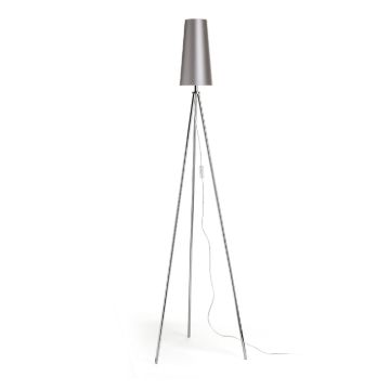 CONNY 15/30 asztali lámpaernyő Monaco galamb szürke/ezüst PVC max. 23W