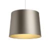 ASPRO 40/30 lámpabúra  Monaco galamb szürke/ezüst PVC  max. 23W