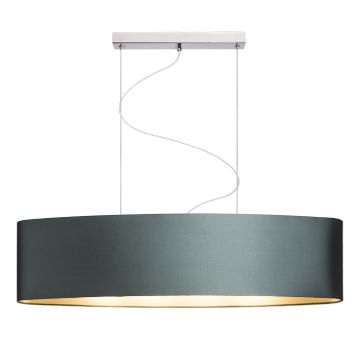 CASUAL 90/22 lámpabúra  Monaco benzin kék/ezüst PVC  max. 23W