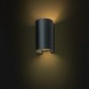 RON W 15/25 fali lámpa  Monaco petróleum kék/ezüst PVC 230V LED E27 15W