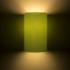 RON W 15/25 fali lámpa  Chintz lime/fehér PVC 230V LED E27 15W