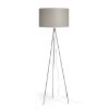 RON 40/25 lámpabúra  Chintz világosszürke/fehér PVC  max. 23W
