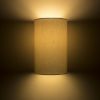 RON W 15/25 fali lámpa  Chintz világosszürke/fehér PVC 230V LED E27 15W