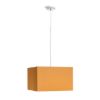 TEMPO 30/19 lámpabúra  Chintz narancssárga/fehér PVC  max. 23W