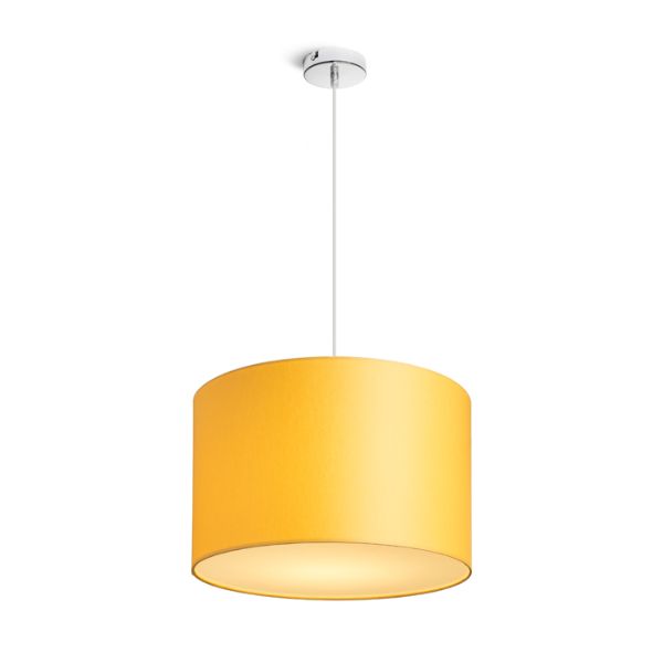 RON 40/25 lámpabúra  Chintz sárgabarack/fehér PVC  max. 23W