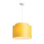 DOUBLE 40/30 lámpabúra  Chintz sárgabarack/fehér PVC  max. 23W