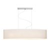 CASUAL 120/25 lámpabúra  Polycotton fehér/fehér PVC  max. 23W