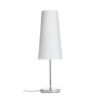 CONNY 15/30 asztali lámpaernyő Polycotton fehér/fehér PVC max. 23W