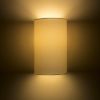 RON W 15/25 fali lámpa  Polycotton fehér/fehér PVC 230V LED E27 15W