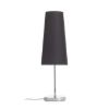 CONNY 15/30 asztali lámpaernyő Polycotton fekete/arany fólia max. 23W