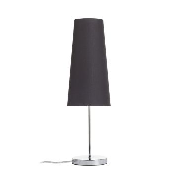 CONNY 15/30 asztali lámpaernyő Polycotton fekete/arany fólia max. 23W