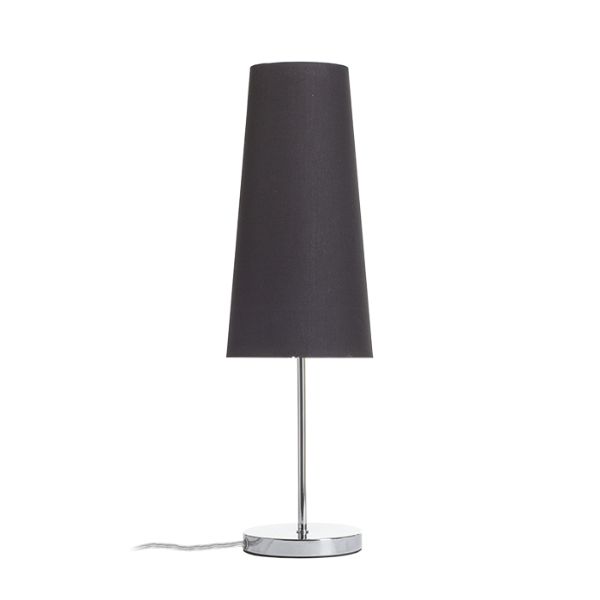 CONNY 15/30 asztali lámpaernyő Polycotton fekete/arany fólia max. 23W
