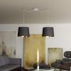 ASPRO 40/30 lámpabúra  Polycotton fekete/arany fólia  max. 23W