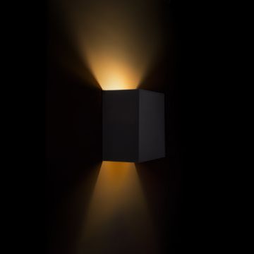 LOPE W 25/14 fali lámpa  Polycotton fekete/réz fólia 230V LED E27 15W