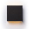 LOPE W 25/14 fali lámpa  Polycotton fekete/arany fólia 230V LED E27 15W