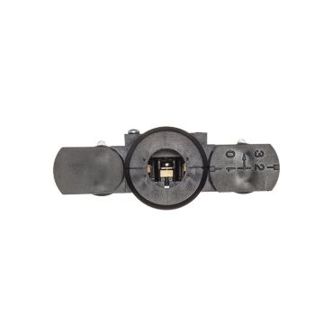 EUTRAC adapter háromfázisú áramkörös sínre fekete  230V 