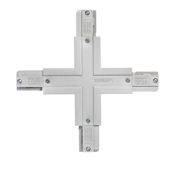 EUTRAC X kapocs ezüstszürke  230V 