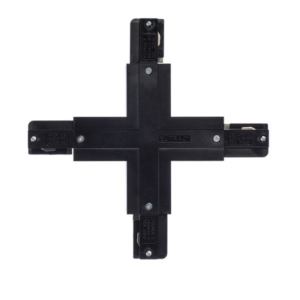 EUTRAC X kapocs fekete  230V 