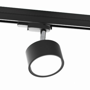 PIXIE háromfázisú áramkörös sínre fekete króm 230V LED GX53 7W