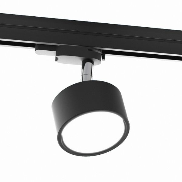 PIXIE háromfázisú áramkörös sínre fekete króm 230V LED GX53 7W