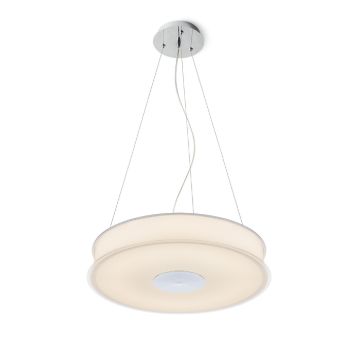 ASTERI függő lámpa  szatén üveg/króm 230V 2GX13 40W
