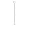 FABIO függesztő készlet fekete/fehér porcelán 230V LED E27 15W