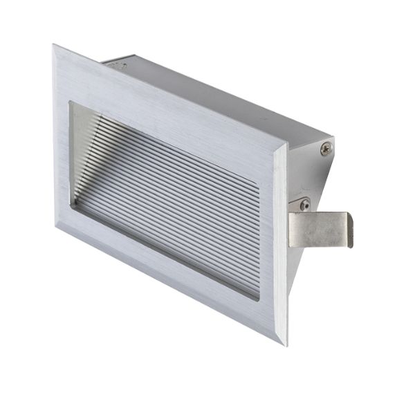 INTRO L   szálcsiszolt alumínium 350mA LED 3W  3000K