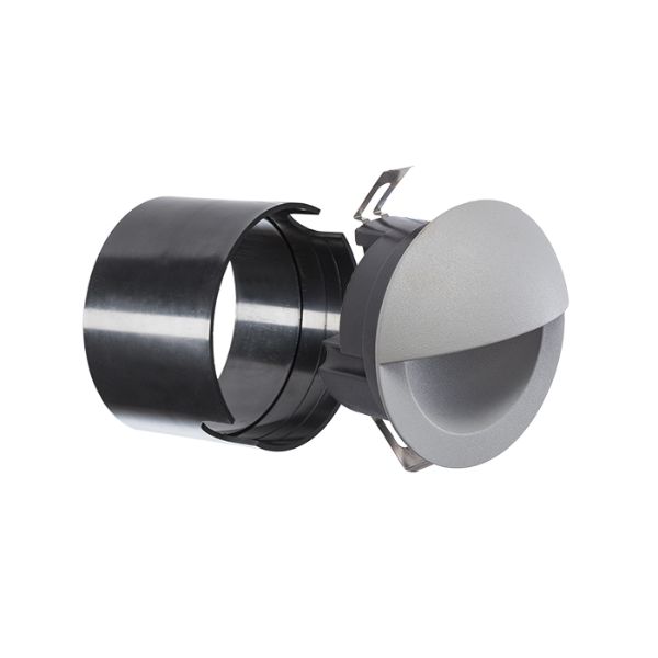 ASTERIA süllyesztett lámpa ezüstszürke  230V LED 3W IP54  3000K