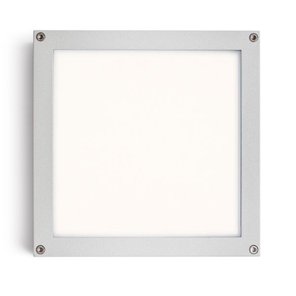 SCOTT mennyezeti lámpa ezüstszürke 230V LED 9.8W IP54 3000K
