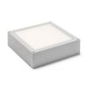 SCOTT mennyezeti lámpa ezüstszürke 230V LED 9.8W IP54 3000K