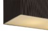 LOPE 80 függő lámpa fekete matt nikkel 230V LED E27 4x15W