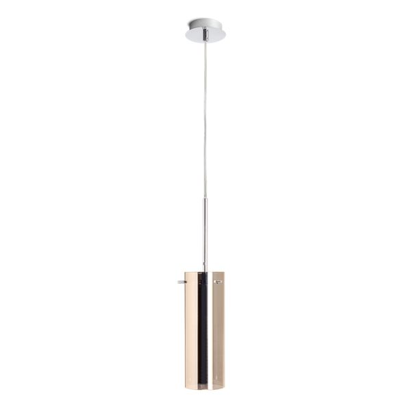 SANSSOUCI I függő lámpa  réz üveg 230V LED E27 15W
