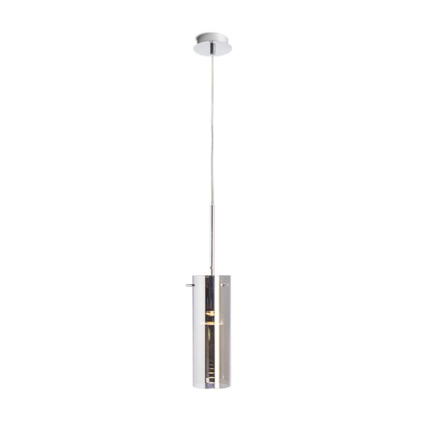 SANSSOUCI I függő lámpa  krómozott üveg 230V LED E27 15W