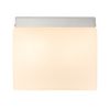 ARANA SQ felületre szerelhető  matt nikkel 230V LED E14 2x6W