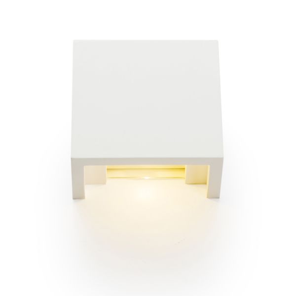JACK LED fali lámpa  gipsz 230V LED 2x2W  3000K