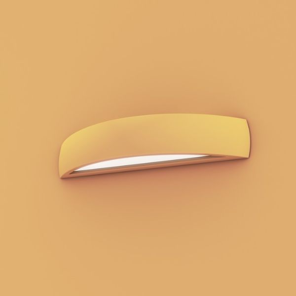 CRESCENT L fali lámpa  gipsz 230V LED E14 2x6W