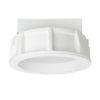 MIA R süllyesztett lámpa  gipsz/szatén akril 230V LED E27 2x11W