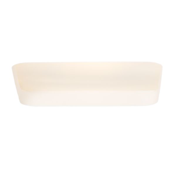 MIA SQ süllyesztett lámpa  gipsz/szatén üveg 230V LED E27 2x11W