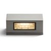 WOOP fali lámpa ezüstszürke  230V R7s 78mm 12W IP54