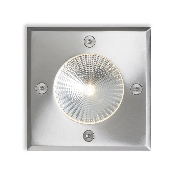 RIZZ SQ 105 rozsdamentes acél 230V LED 3W 96° IP65 3000K