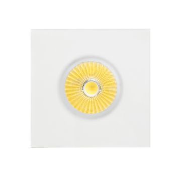 KAY SQ süllyesztett lámpa szatén üveg 230V/350mA LED 5W 3000K
