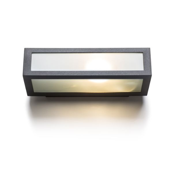 GINO fali lámpa antracit  230V LED E27 11W IP44
