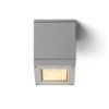 QUADRA M mennyezeti lámpa ezüstszürke  230V LED E27 8W IP54